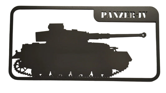 WW II Panzer IV Wall Art Facing Right